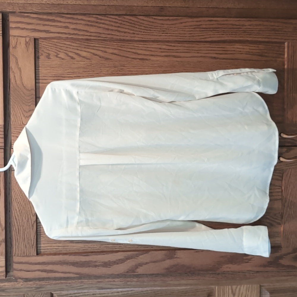 White button down blouse - Picture 2 of 2